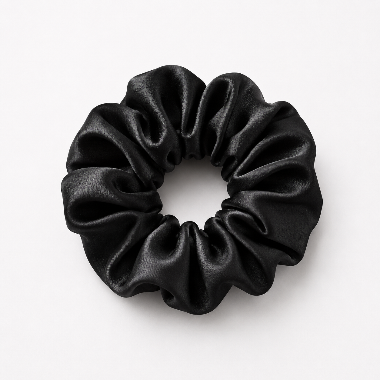 Black Hair Scrunchie