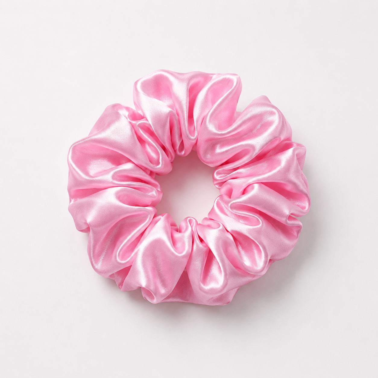 Pink Hair Scrunchie