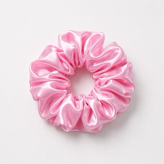 Pink Hair Scrunchie