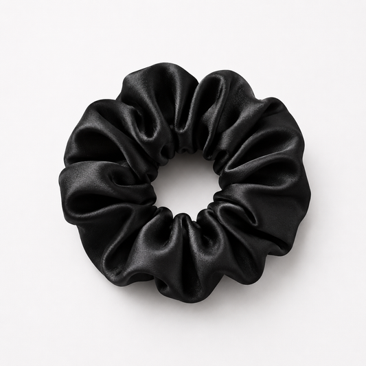 Black Hair Scrunchie